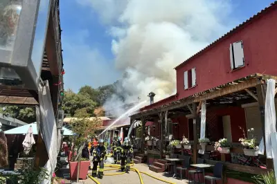 Incendie au restaurant l'Écluse à Pégomas : six personnes intoxiquées