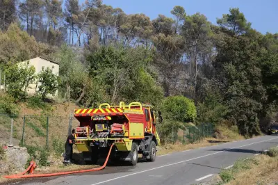 Incendie à Brignoles : 130 hectares brûlés, 650 évacuations, 4 pompiers blessés