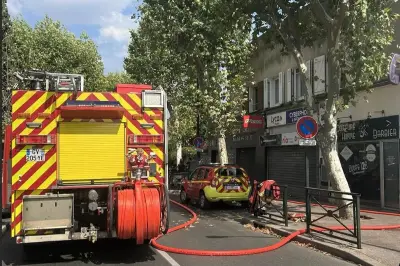 Incendie dans la cuisine d'un snack à Hyères : évacuation sans victime