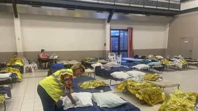 Incendie dans les Pyrénées-Orientales : un refuge pour les sinistrés au Soler