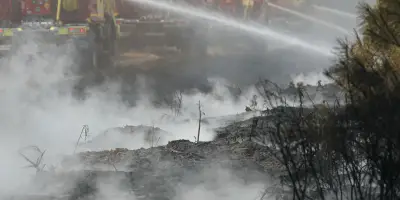Incendie en Gironde près de sites industriels : l'exposition mesurée
