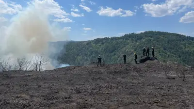 Incendie en Lozère : 120 hectares brûlés, une maison détruite
