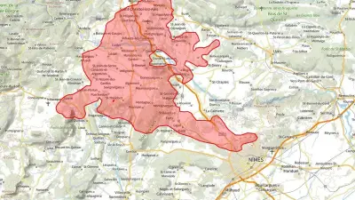 Incendie Gironde modélisé dans le Gard : d’Alès à Nîmes, le choc