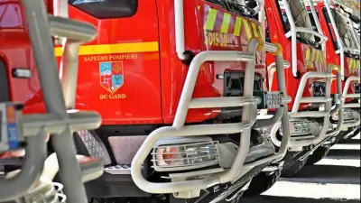 Incendie à Laudun-l'Ardoise : 34 pompiers mobilisés, 10 évacués