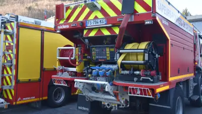 Incendie à Meyrueis : 60 pompiers mobilisés, 3 hectares brûlés