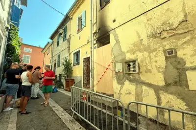Incendie à Vallauris : l'épouse d'un héros gravement brûlé témoigne