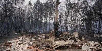Incendies en Gironde : au Porge, de nombreuses maisons détruites