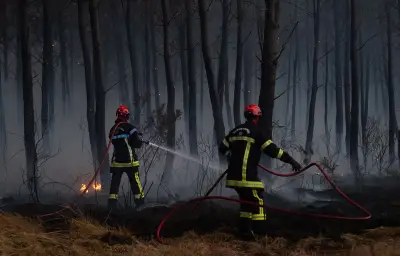 Incendies géants en Gironde et Landes : l'extinction prendra des mois