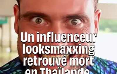 Influenceur looksmaxxing Connor Murphy retrouvé mort en Thaïlande
