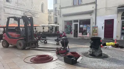 La fontaine de la place aux Herbes à Nîmes bientôt réhabilitée en point d'eau potable