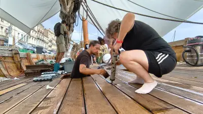 Le drakkar Orkan quitte Sète ce dimanche pour Lorient via Gibraltar