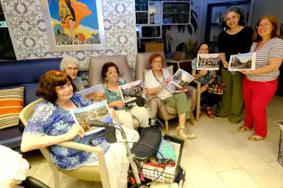 À l'Ehpad Les Gabres, les anciens Boccassiens replongent dans l'histoire de La Bocca