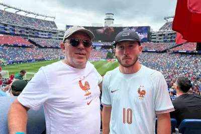 Lorenzo Vinci et son père vivent un rêve américain en supportant les Bleus