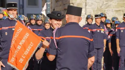 Lunel : Océane Boussignac, première femme à la tête des pompiers