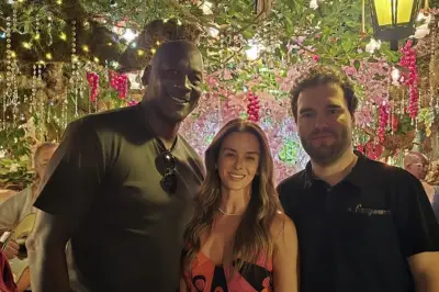 Michael Jordan dîne incognito au Mas Provençal à Èze