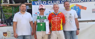 Michel Roumieux vice-champion départemental FSGT à Boujan