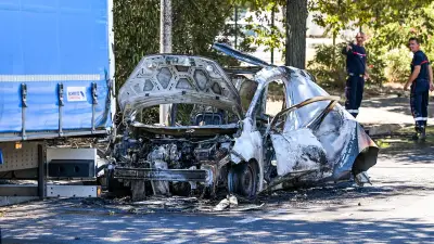 Nîmes : explosion d'une camionnette, conducteur grièvement blessé