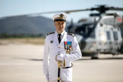 Nouveau commandant à la BAN d'Hyères : Augustin-Marie Aubret prend les rênes
