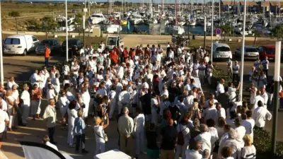 Nuit blanche Pavillon bleu au port du Chichoulet à Vendres le 1er juillet