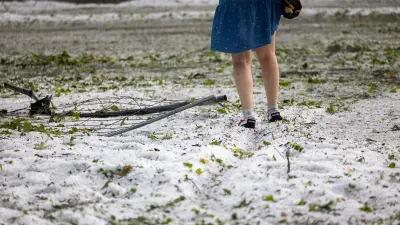 Orages violents : grêlons géants et vigilance orange dans 15 départements