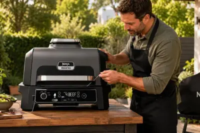 Pack barbecue Ninja Woodfire Pro XL en promo à 489,99 €