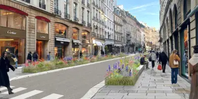 À Paris, le luxe redessine l'espace public au pied de l'Élysée