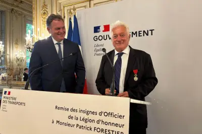 Patrick Forestier fait officier de la Légion d'honneur : un parcours de journaliste et élu