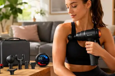 Pistolet de massage chauffant AERLANG à 37,99 € sur Amazon