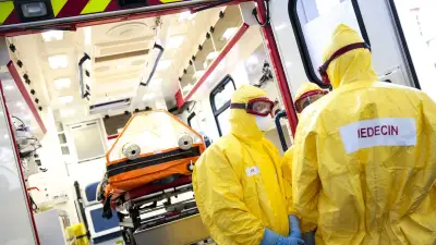 Premier cas d'Ebola en France : le médecin guéri est sorti de l'hôpital