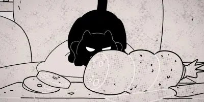 Putain de chat sur Arte : une série animée griffante
