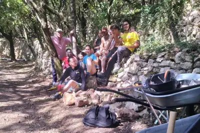 Quatorze volontaires de huit pays restaurent le patrimoine de Montferrat