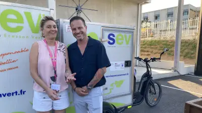 SEV : 80 salariés livrent 6500 colis par jour à vélo à Montpellier