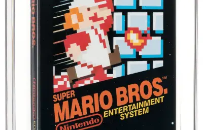 Super Mario Bros. scellé vendu 3 millions de dollars, record absolu