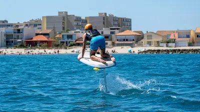 Test e-foil à Carnon : voler sur l'eau avec Foil Sensation