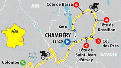 Tour 2026 : étape 17 piégeuse pour sprinteurs avant les Alpes
