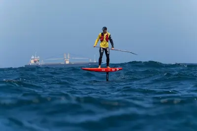 Traversée de la Manche en foil : record battu en 8h08 par un Toulonnais