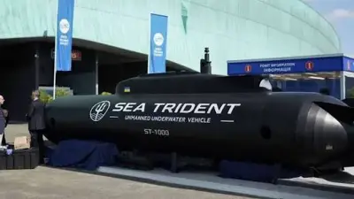Ukraine dévoile le drone sous-marin Sea Trident ST-1000, capable de frapper à 3700 km