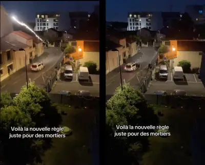 Un policier municipal tire sur des fugitifs après un feu d'artifice