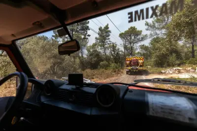 Var : quatre pompiers blessés dans l'accident de leur camion-citerne