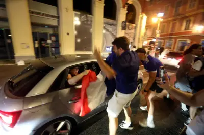 Victoire France-Maroc : nuit de célébration sous tension à Nice