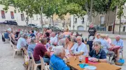 70 convives au repas des Joyeux bohémiens du Pouget