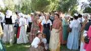 Abrivado à l'ancienne à Beaucaire : Don Camillo et Péponne en vedette