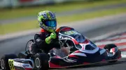 Alexandre Rafalimanana progresse en karting aux IAME Euro Series