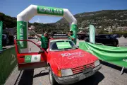 Alpina Raid 2026 : arrivée à Menton après 800 km en Peugeot 205