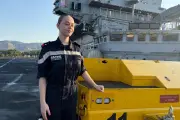 Alwena, 19 ans, raconte sa première mission aux catapultes du Charles-de-Gaulle