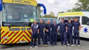 Ambulanciers lozériens en renfort face aux incendies en Gironde