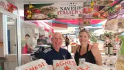 Angelo et Valérie ouvrent Aux Saveurs Italiennes aux halles de Valras-Plage