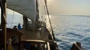 Balade en mer sur l'Ange Gardien : sur les traces du corsaire Claude Terrisse
