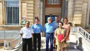 Bilan et projets à Olonzac : Mesquida reçu par le maire