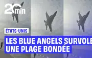 Blue Angels survolent une plage bondée à très basse altitude, enquête ouverte